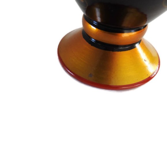 Russian Lacquerware Khokhloma Paper Napkin Holder - Picture 6 of 9